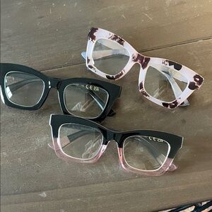 New in package - cute set of reading glasses